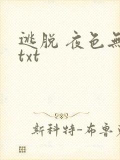 逃脱 夜色无边txt