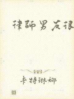 律师男友很难撩