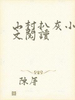 山村扒灰小说全文阅读