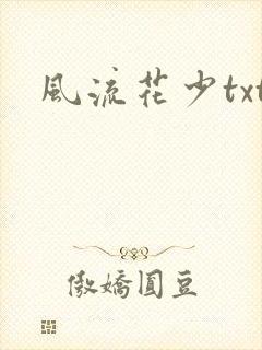 风流花少txt