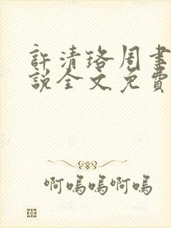 许清珞周聿衡小说全文免费阅读