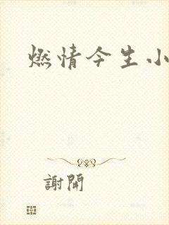 燃情今生小说