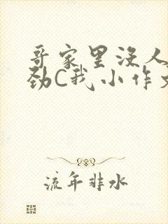 哥家里没人使点劲C我小作文