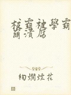 校霸被学霸玩到崩溃腐