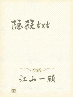 隐杀txt