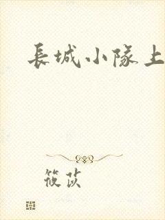 长城小队上中下