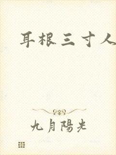 耳根三寸人间