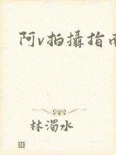 阿v拍摄指南