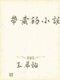 带黄的小说