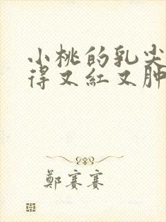 小桃的乳尖被吸得又红又肿