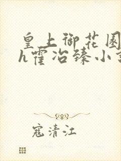 皇上御花园hlh霍冶臻小说