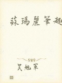 苏玛丽笔趣阁封面