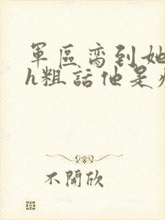 军区脔到她哭hh粗话他是疯批封面