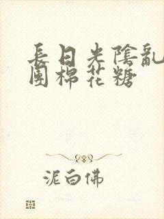 长日光阴乱作一团棉花糖封面