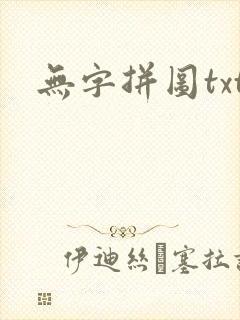 无字拼图txt