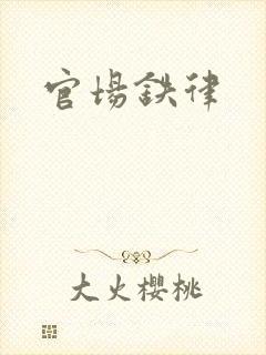 官场铁律