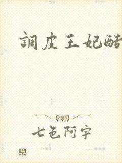 调皮王妃酷王爷