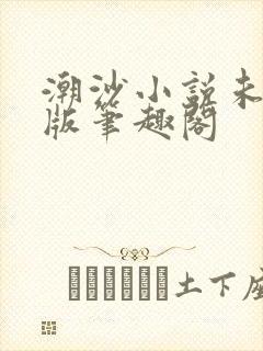潮沙小说未删减版笔趣阁