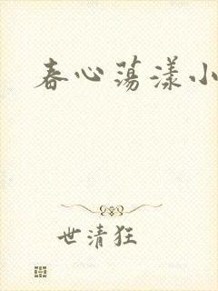 春心荡漾小说封面