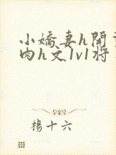 小娇妻h开荤粗肉h文1v1将军