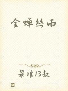 金蝉丝雨封面
