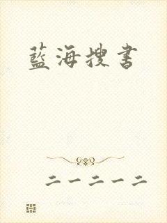 蓝海搜书