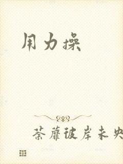 用力操