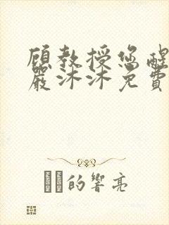 顾教授您醒了吗严沐沐免费阅读全文小说