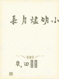 长月烬明小说封面