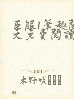 臣服1笔趣阁全文免费阅读无弹窗
