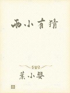 两小有猜