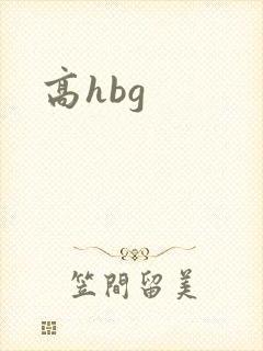 高hbg封面