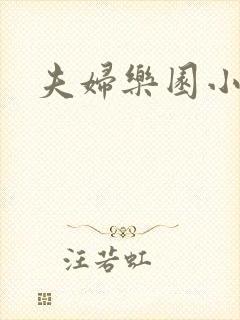 夫妇乐园小说