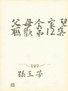 父母全家儿女大联欢第12集封面
