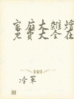 家庭大杂烩小说免费大全在线阅读封面