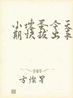小坏蛋今天危险期快拔出来封面