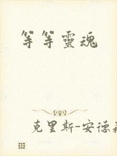 等等灵魂