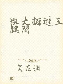 粗大挺进玉芬双腿间