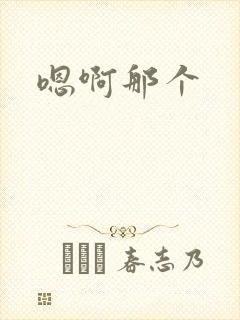 嗯啊那个