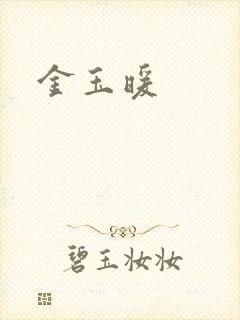 金玉暖封面