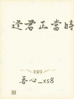 逢君正当时
