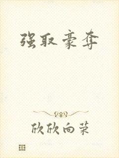 强取豪夺封面