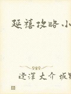 延禧攻略小说