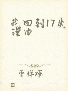我回到17岁的理由