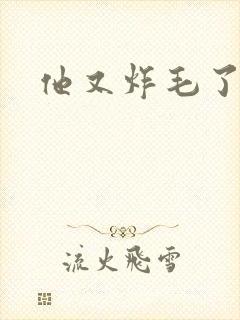 他又炸毛了