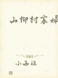 山柳村寡妇情史