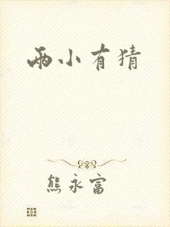 两小有猜