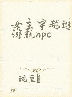 女主穿越进18游戏npc