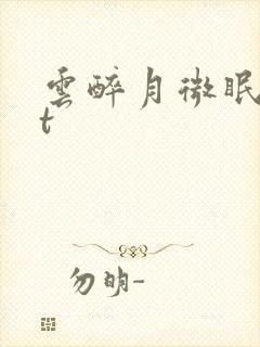 云醉月微眠txt
