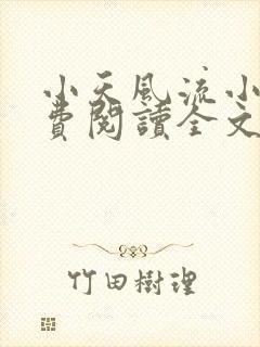 小天风流小说免费阅读全文最新章节封面